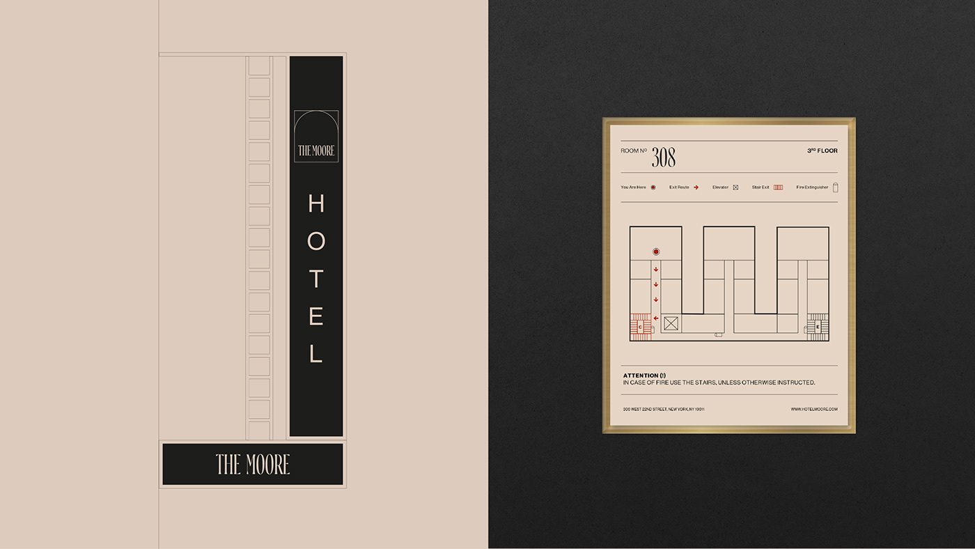 branding  bunker3022 Hospitality hotel intellectual Logotype luxury New York real estate Web Design 