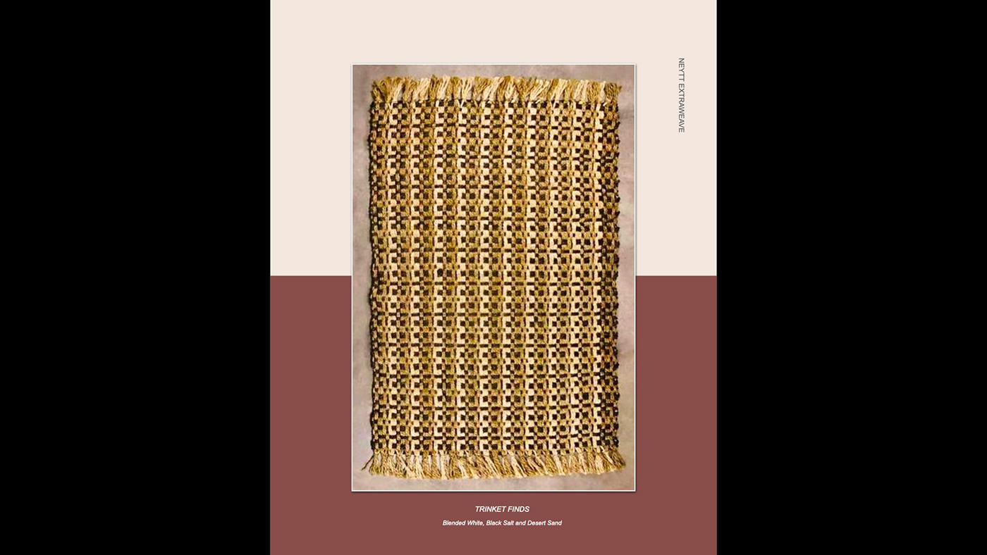 geometric handloom handmade Outdoor Rugs Sisal Surface Pattern Sustainability textile design  Weave Design