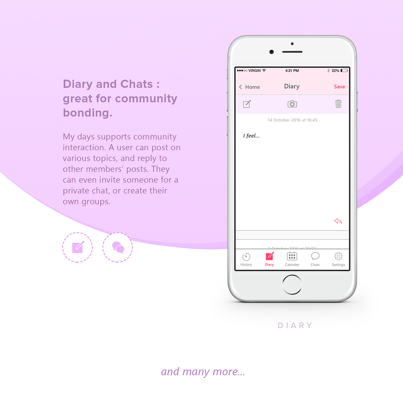 UI app design Web Design  graphic design  Women's health Period Tracking App ux Mobile app interface design