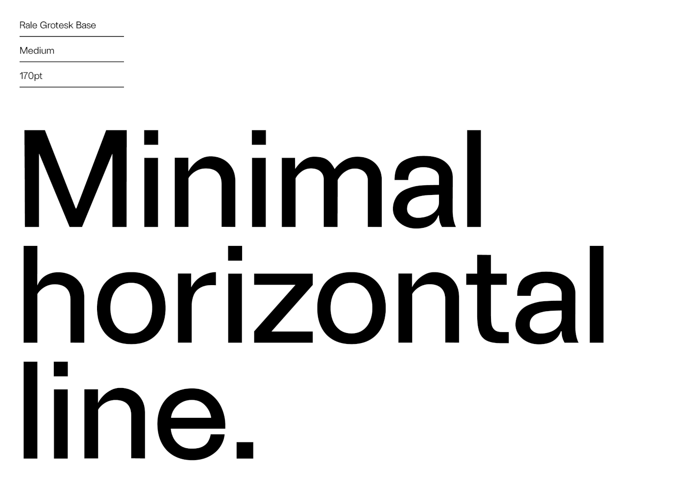font minimal modern swiss Typeface typography  