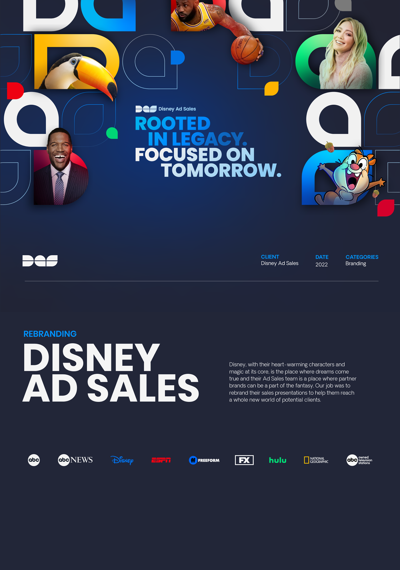 3D ai branding  disney graphic design  identity logo motion graphics  Rebrand