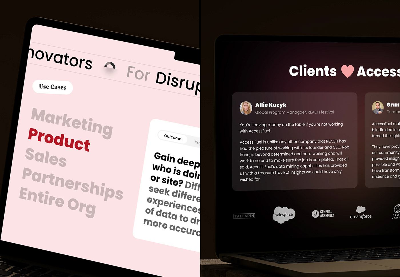 personas customer agency marketing   app dark people user journey research user development