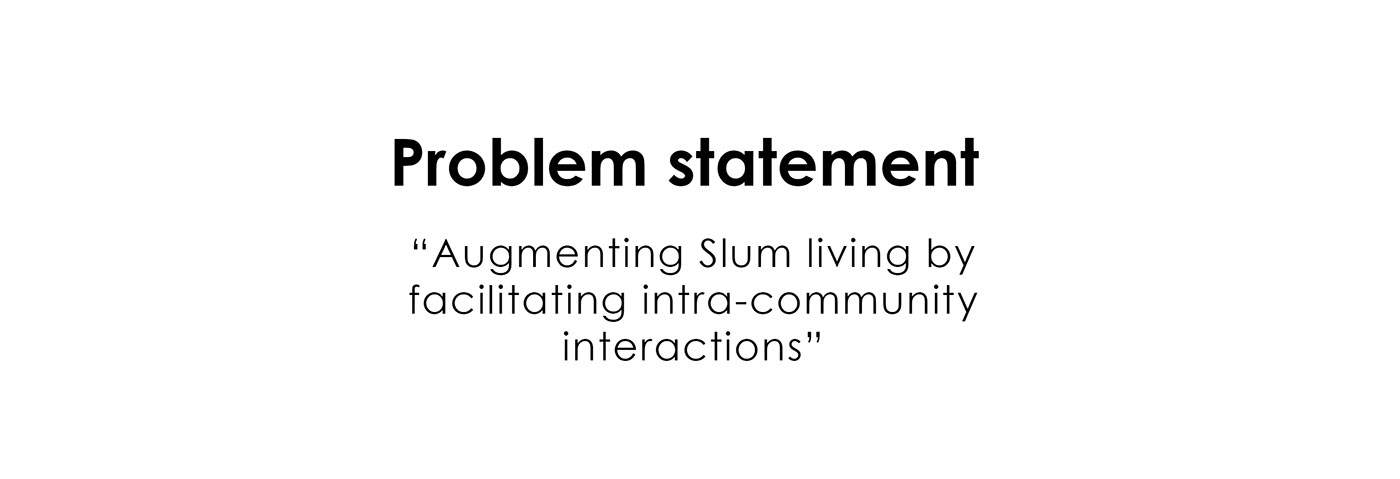 slum community ineraction