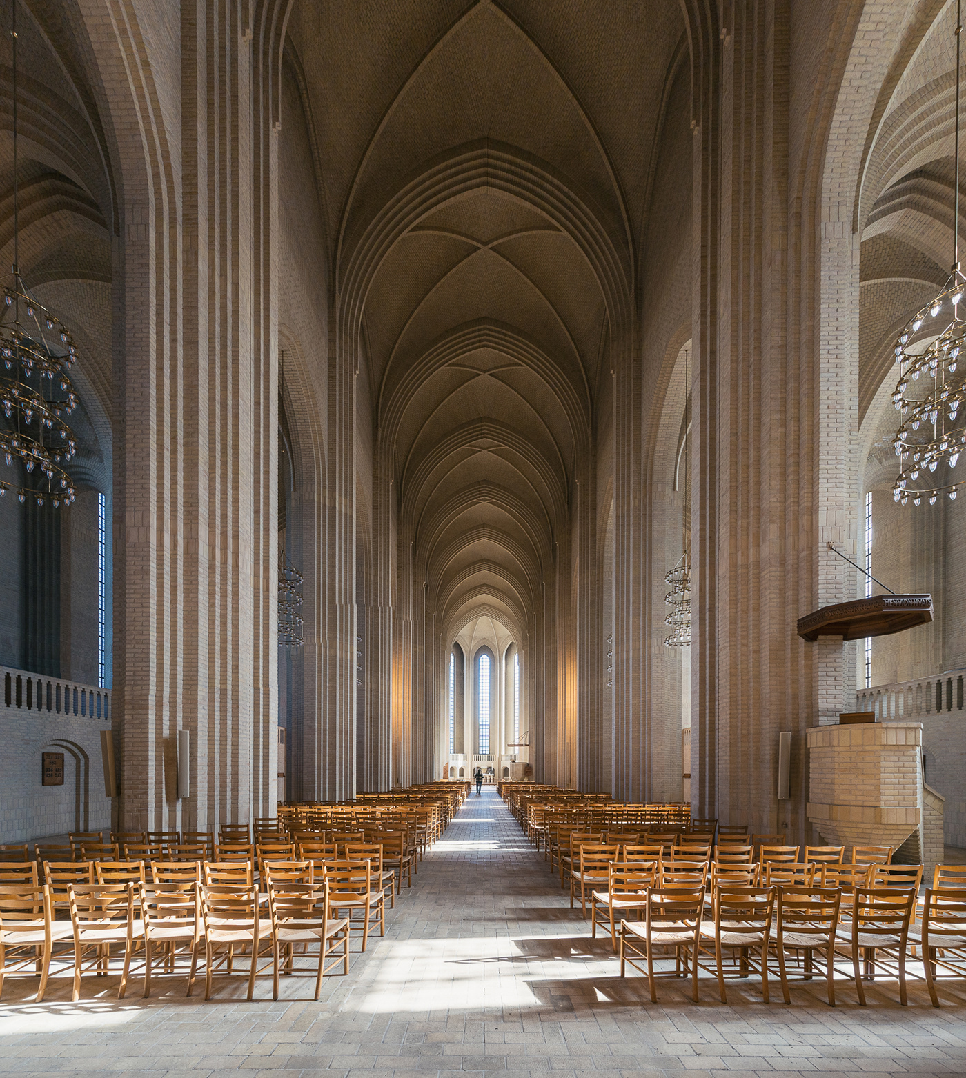 architecture Photography  church copenhagen modern gothic neogothic Expressionism