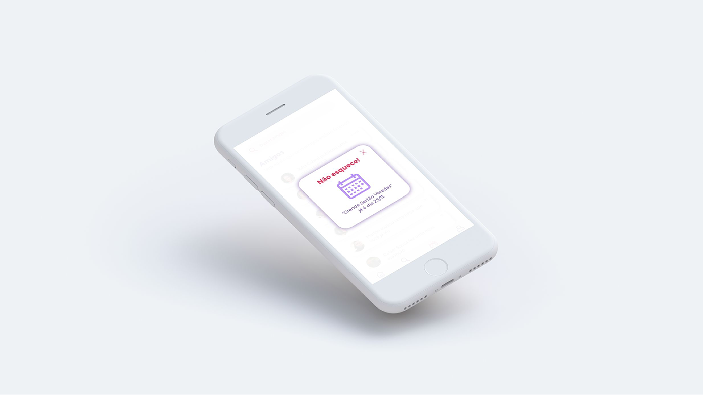 app aplicativo teatro Mockup design ux UI interação prototipo prototype