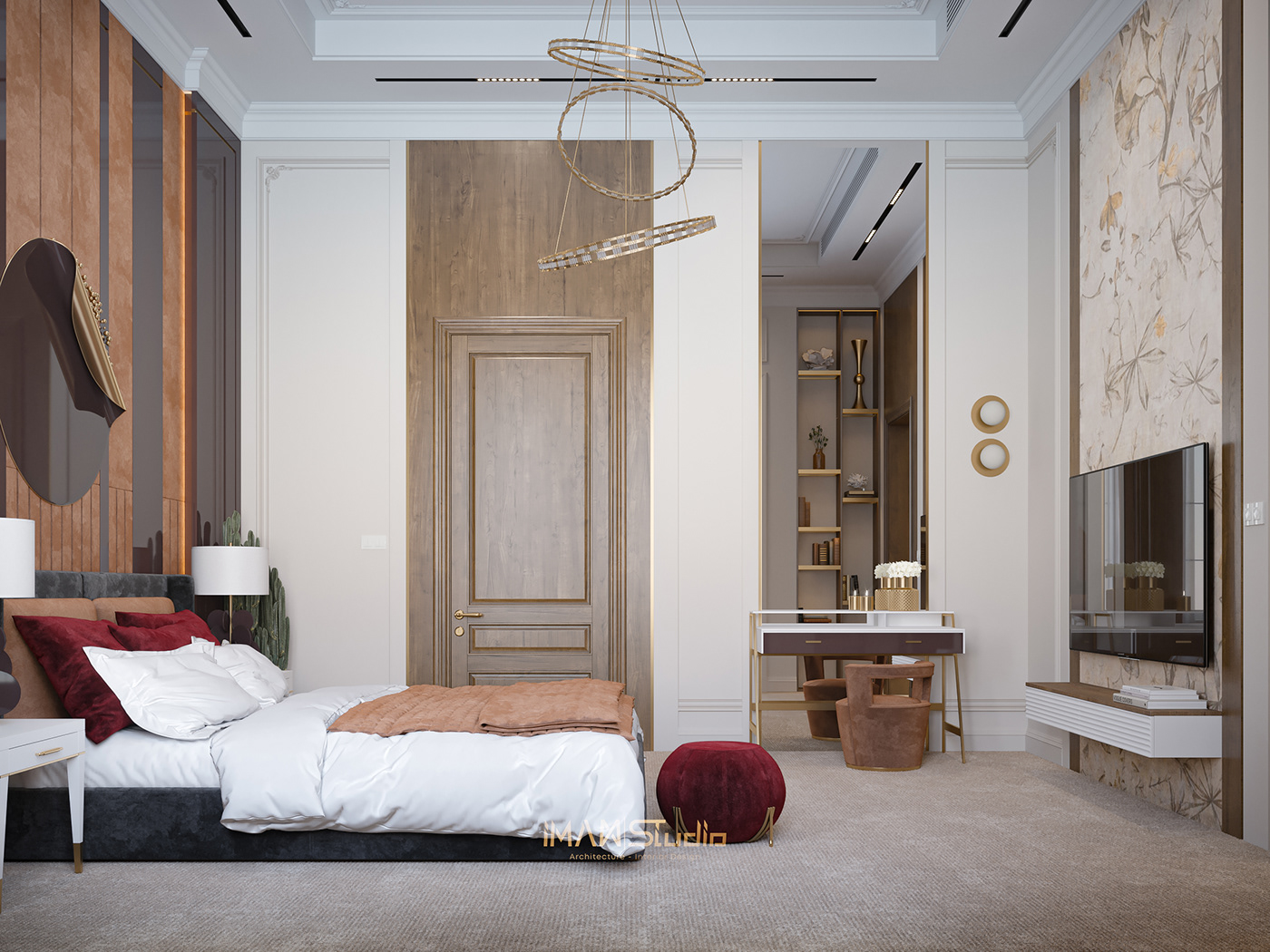 bedroom Bedrooms commercial project furniture brands interior design  living area Luxury Design sitting room velvets