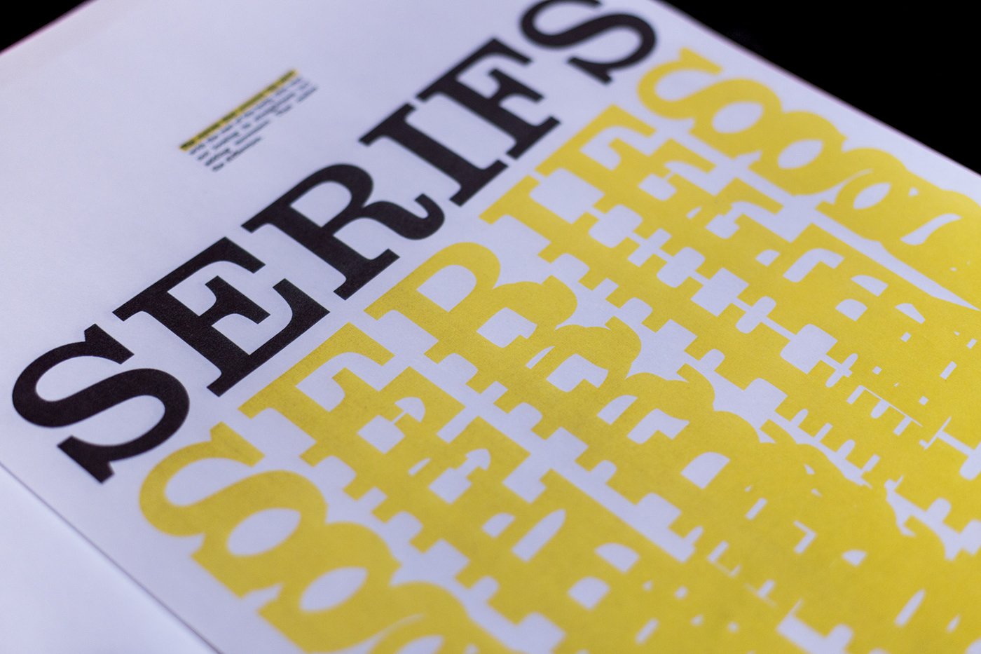 fonts newspaper periodico Diseño editorial editorial design  desing graphic grafico yellow amarillo