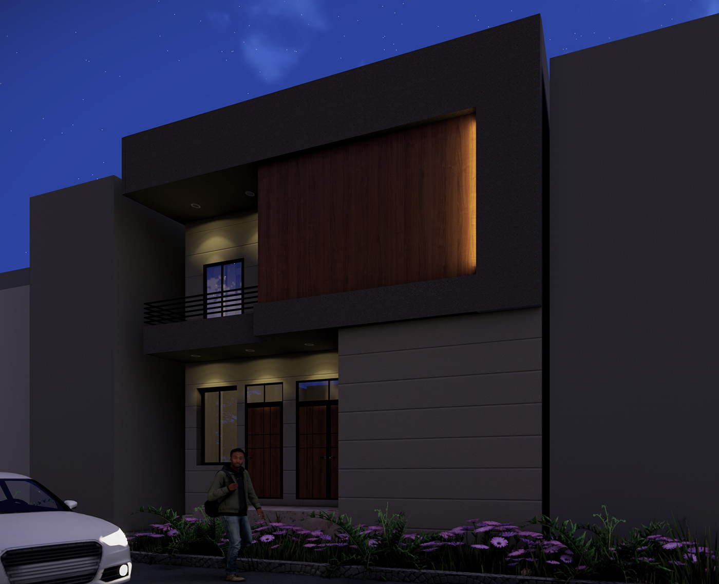 Smallhouse modernhouse exteriordesign visualization lumion architecture modernfacade