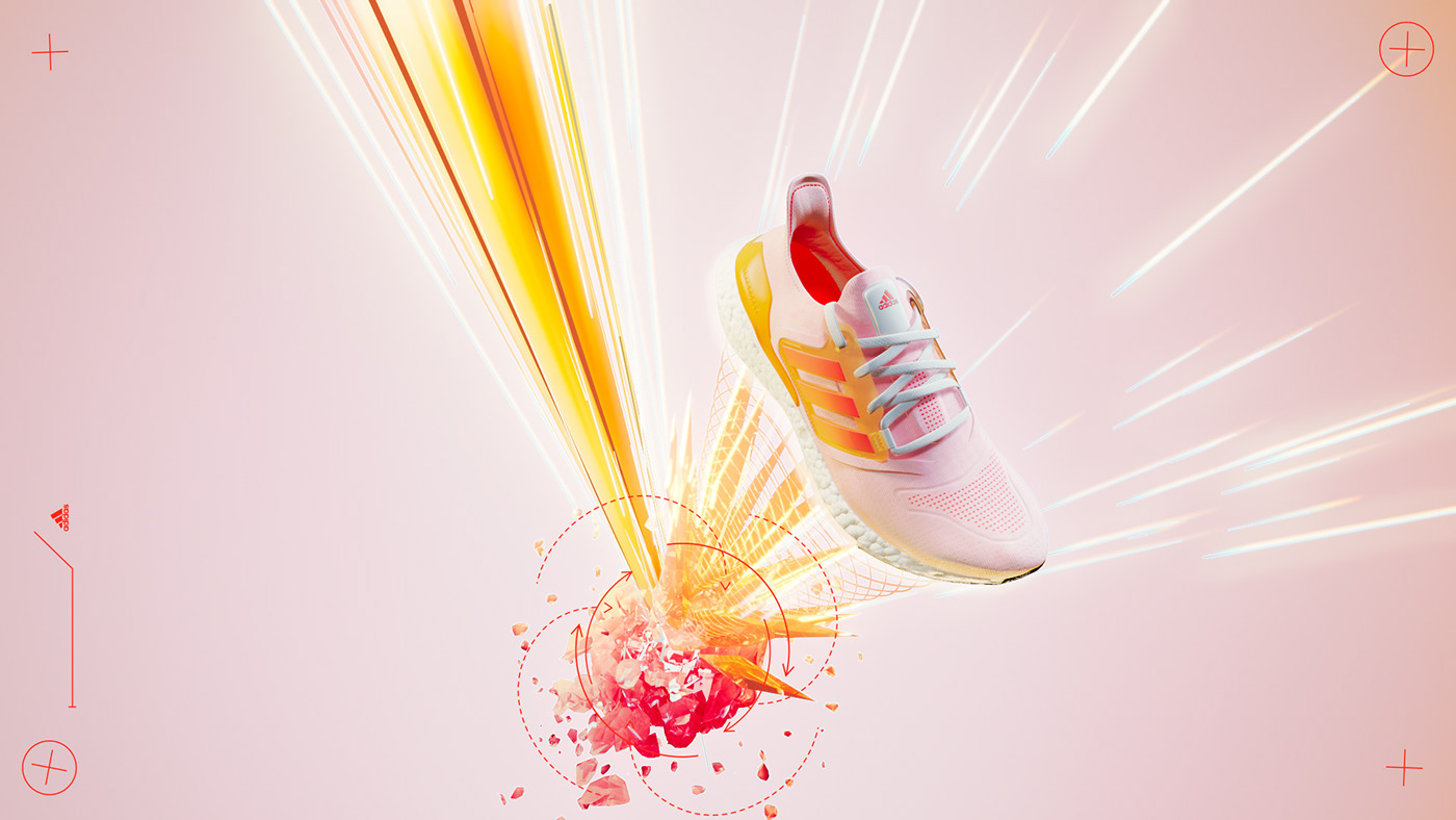 3D branding  design digital sports