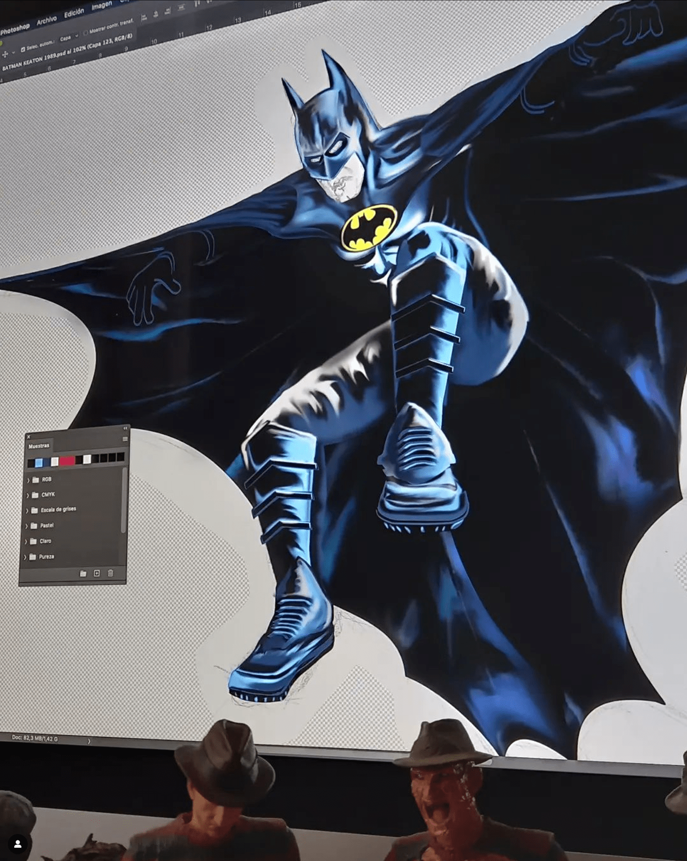 batman comics dc Digital Art  Character design  artwork digital illustration Graphic Designer