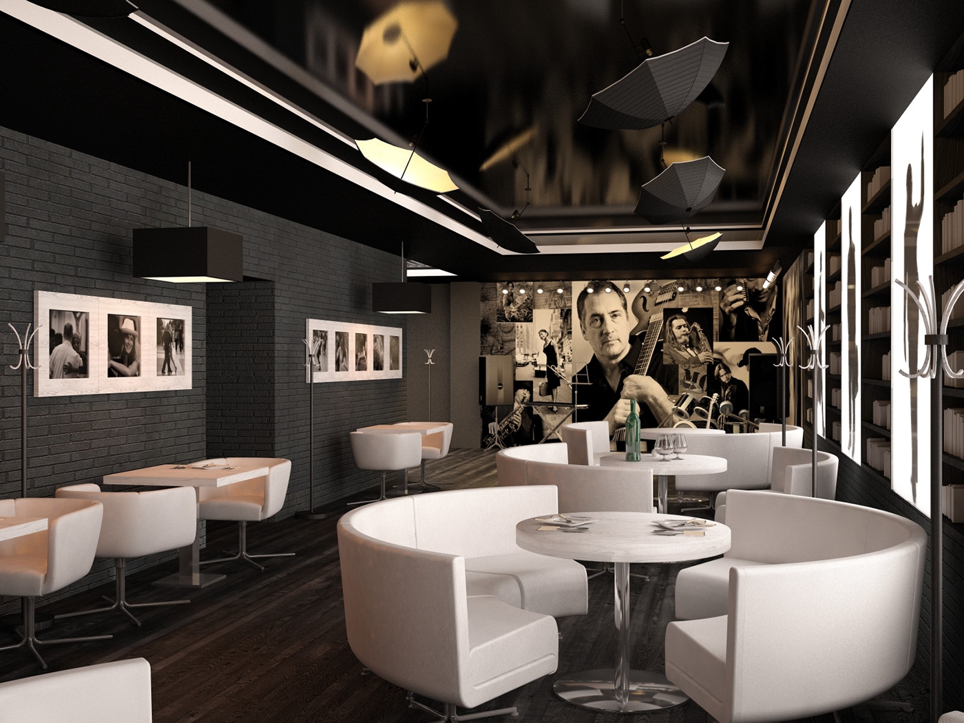 3D visualization Interior design 3dsmax Kucheriavi studio