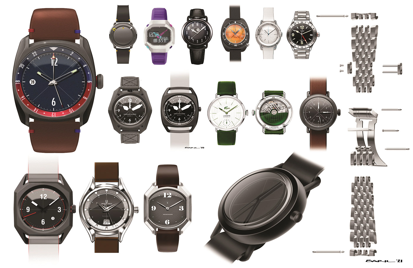 watch Swiss Watch kronoskope timepiece tourbillon mechanical brand