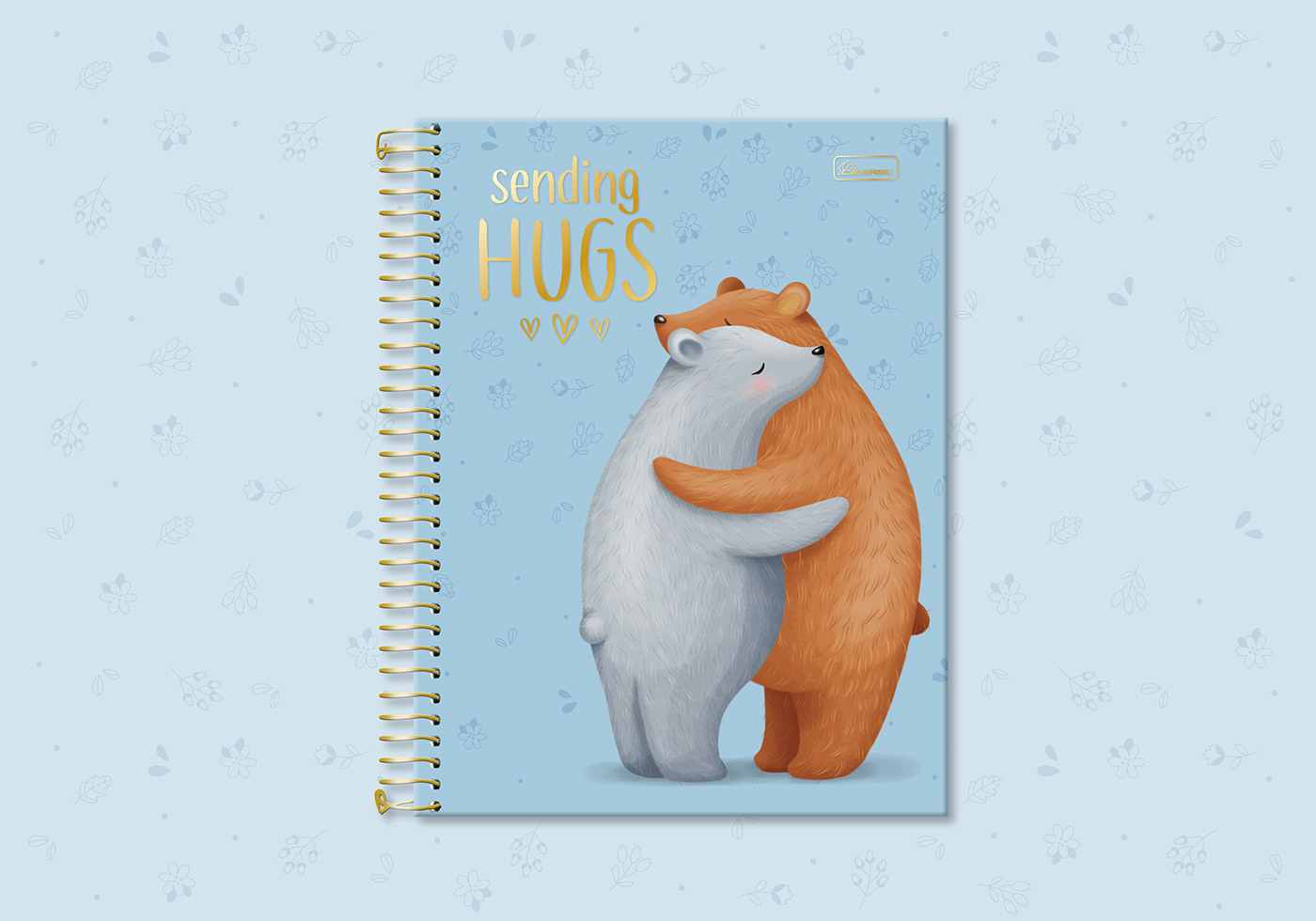 animals cute design ILLUSTRATION  notebook school Stationery
