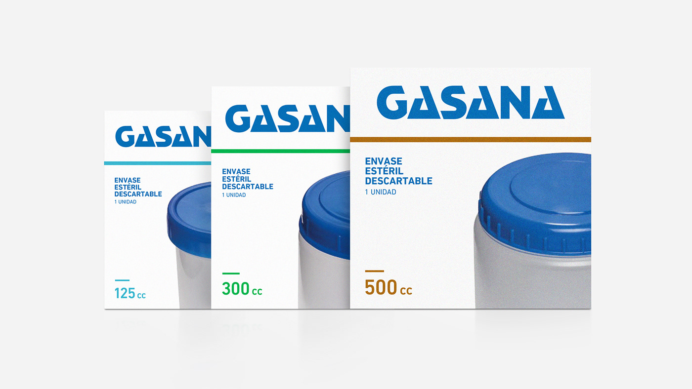 lab laboratory brand Gasana color Packaging product heal simplicity simple