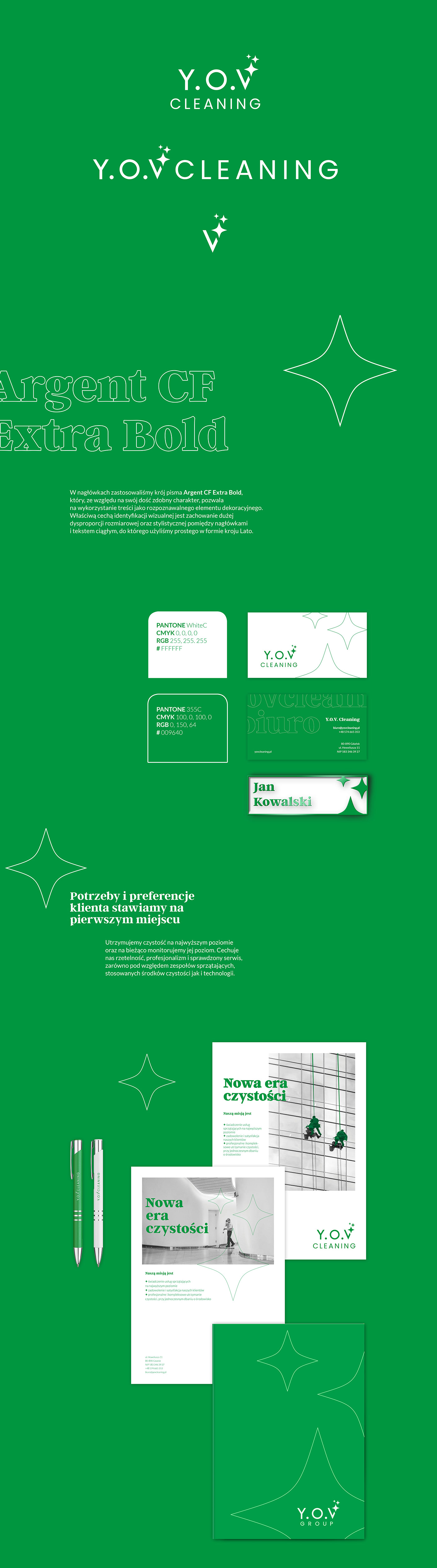 branding  cleaning evcdesignstudio fresh green logodesign minimal simple stars Website Design