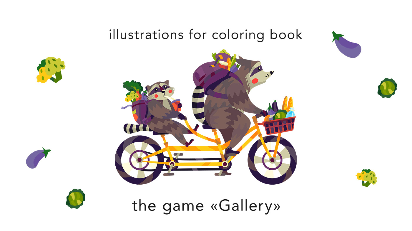 Character Character design  children illystration coloringbook cute game illystration illystration mobile game Vector Illustration