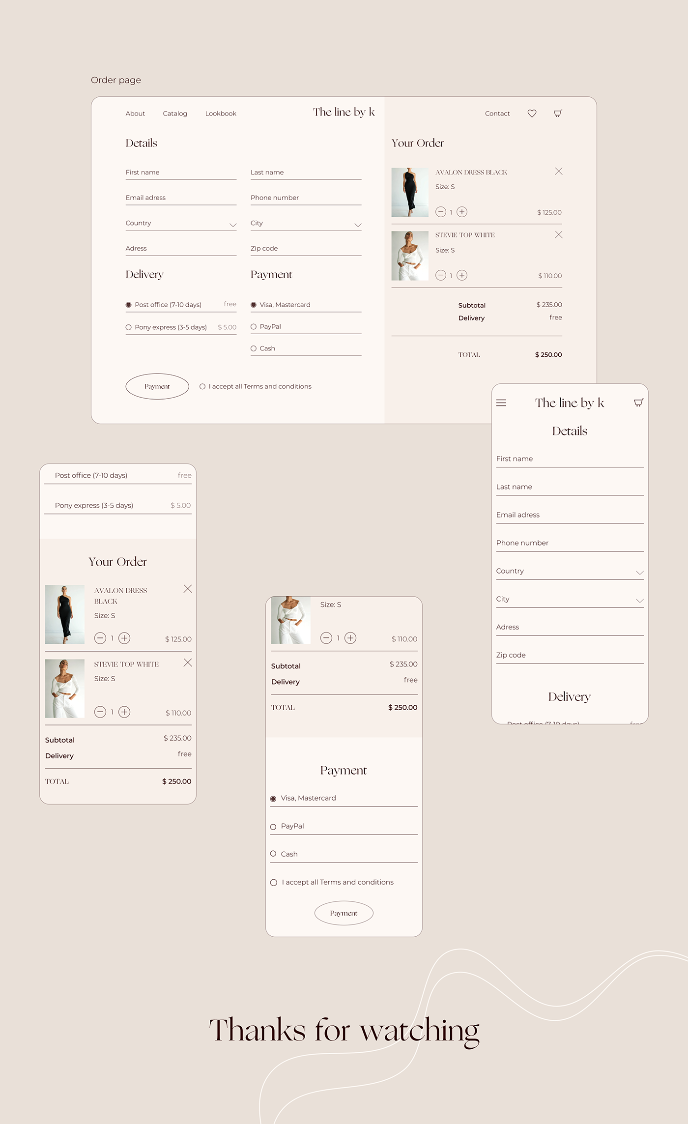design e-commerce shop UI ux Web Design  art site Web
