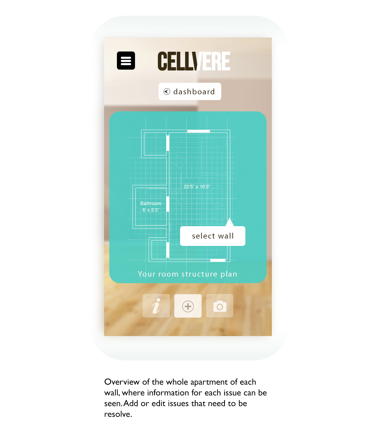 Adobe Portfolio Cellvere graphic design logo app visualisation concept