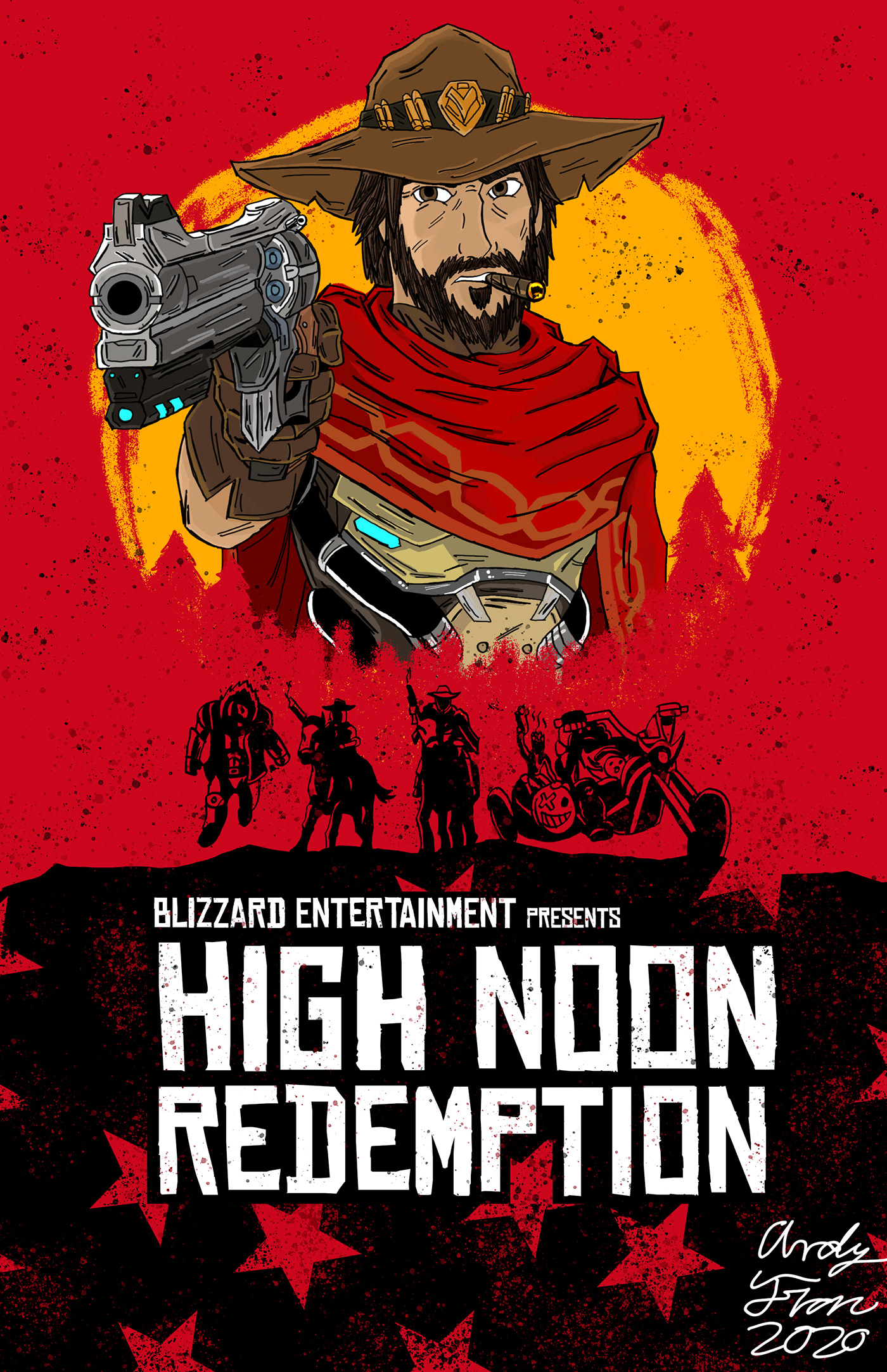 high noon McCree RDR2 red dead redemption