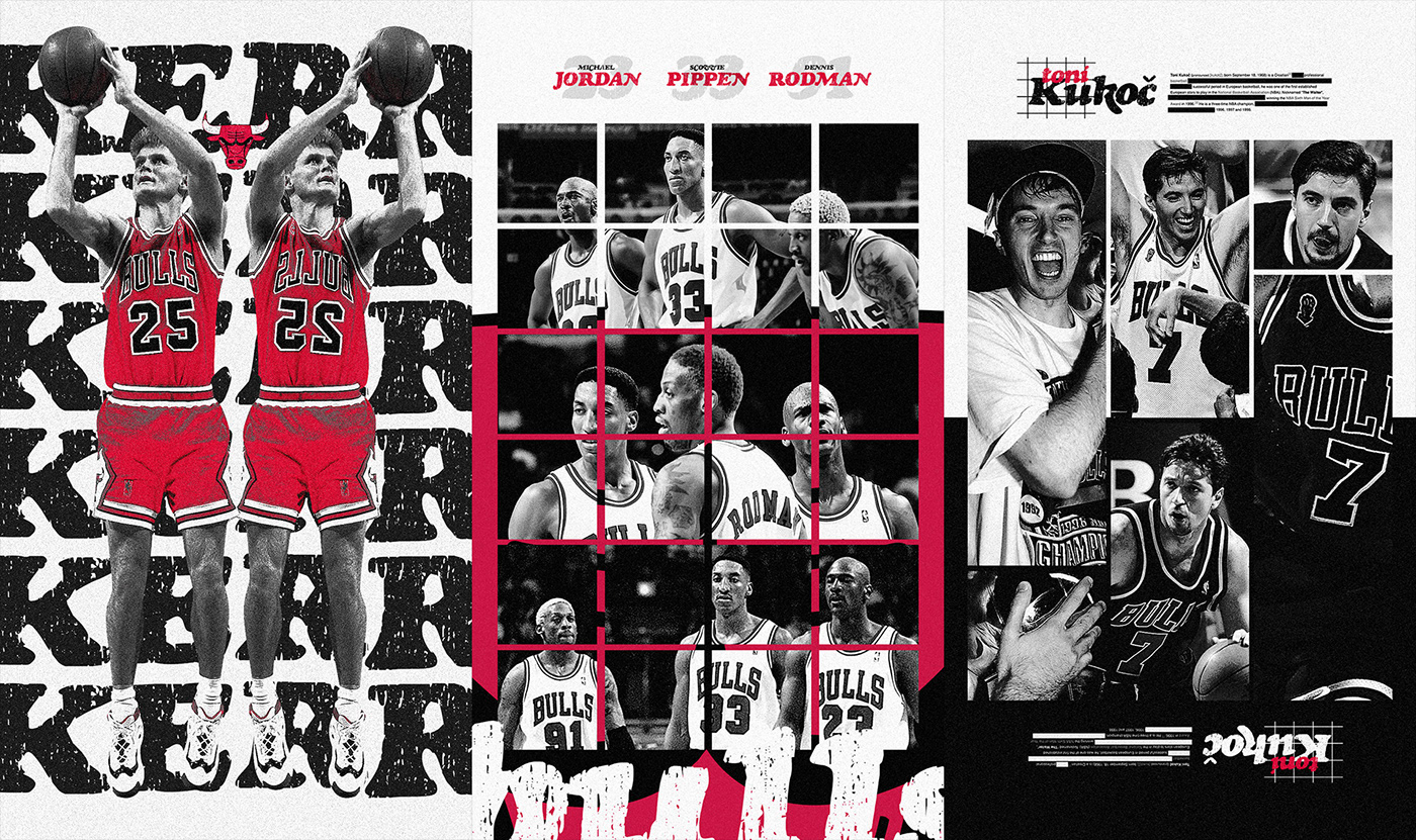 art direction  basketball branding  design chicago chicago bulls NBA SMSports sports Michael Jordan