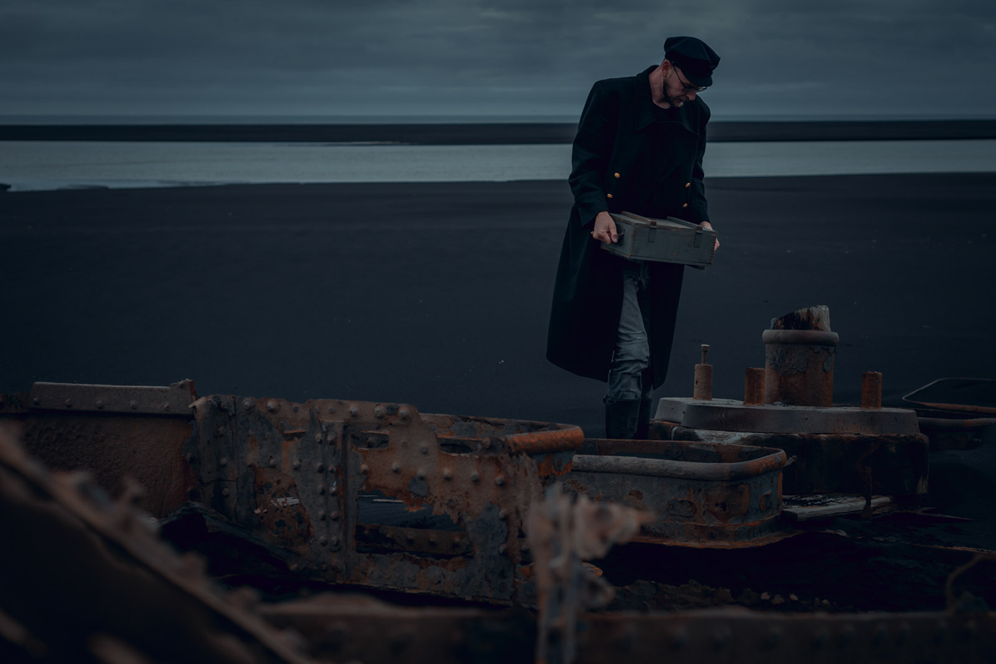 abandoned cinematic cinematography dark iceland Landscape lost ship storytelling   wreck