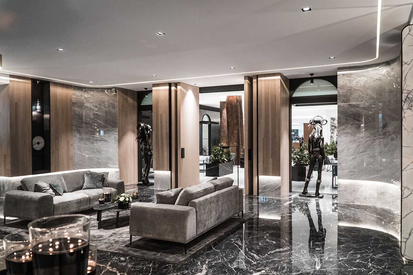 architecture decoration design hotel luxury Marble showroom