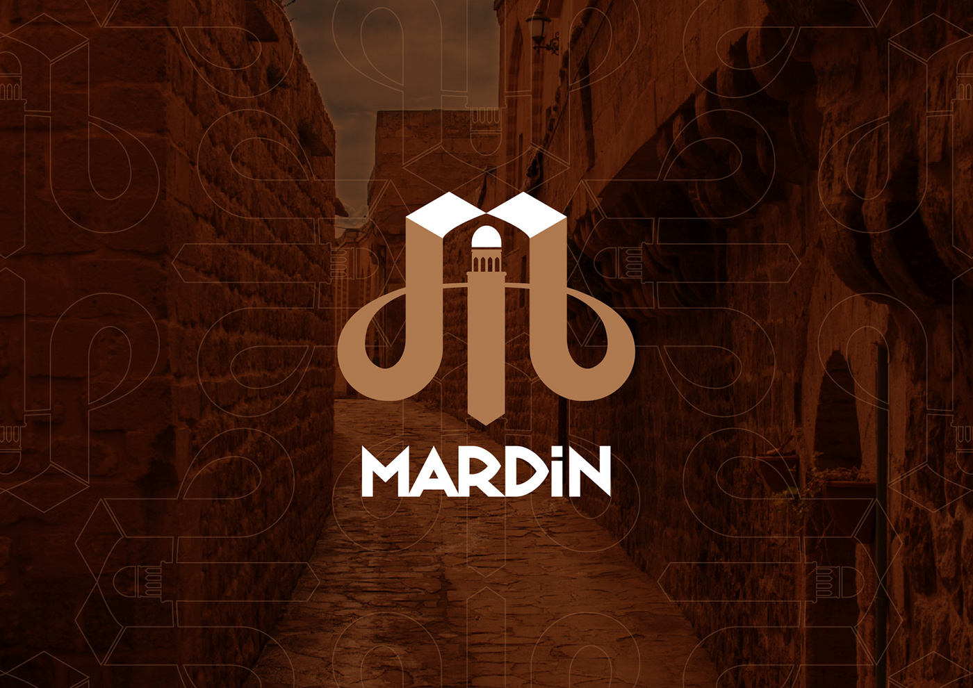 amblem cihan city cityidentity corporateidentiy logo Mardin oriental tourism Turkey