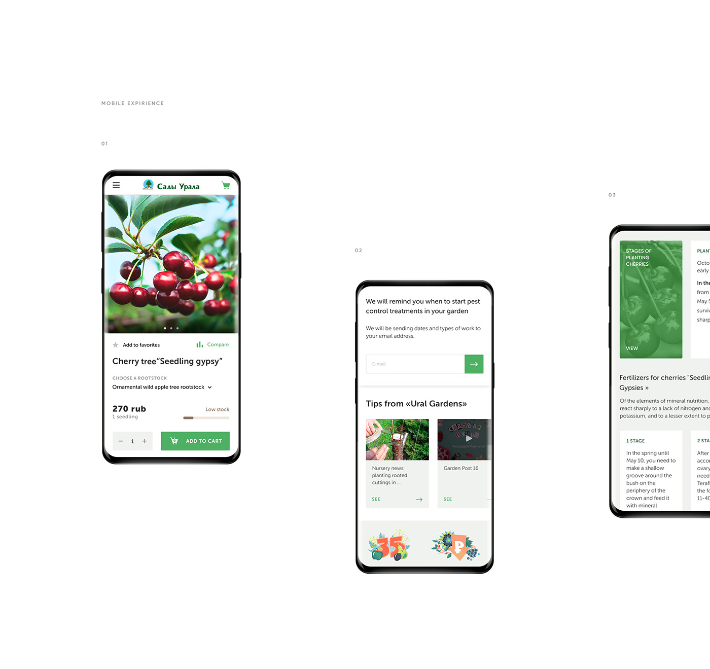 plants gardens animation  Minimalism UI ux mobile clean e-commerce shop