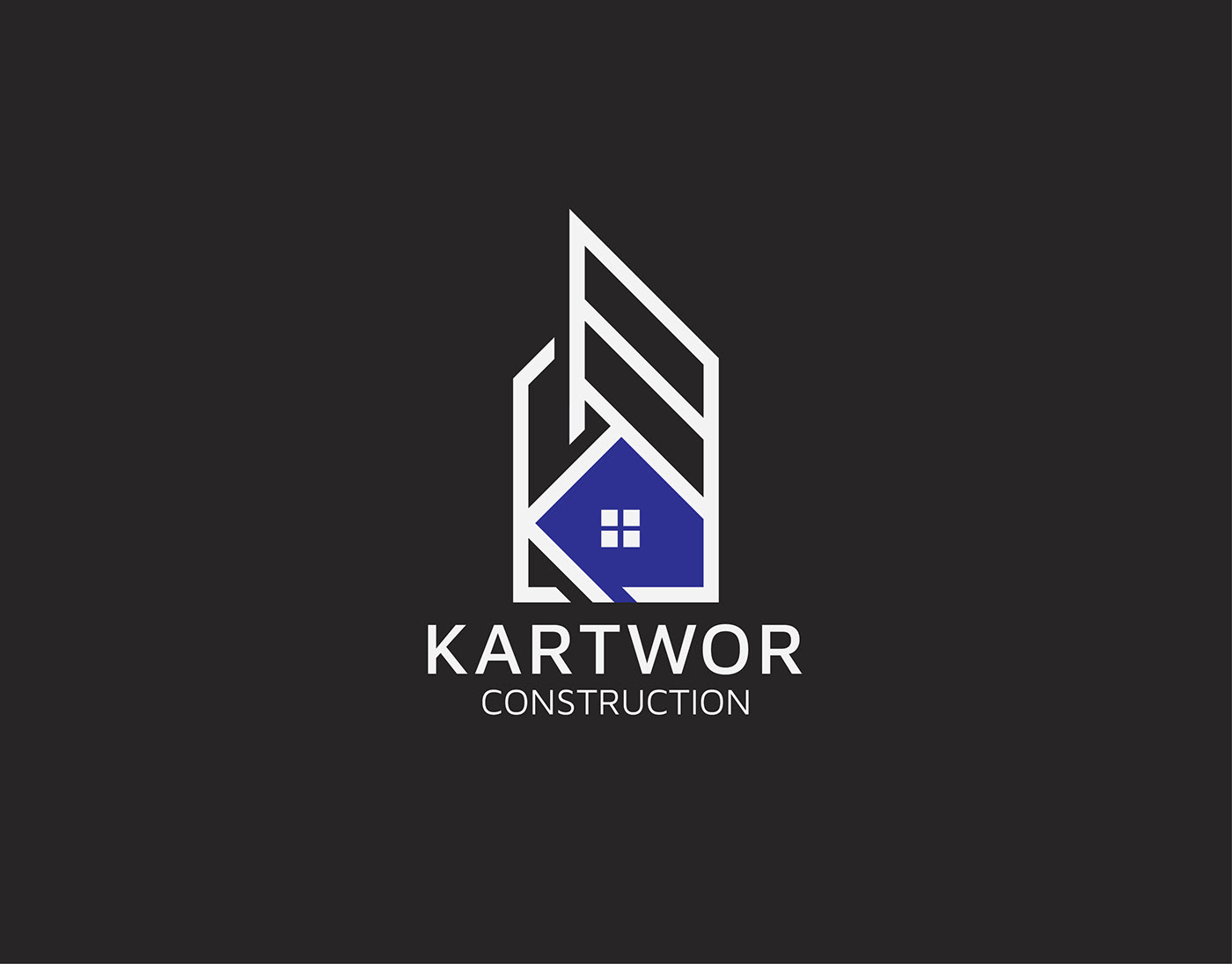 construction logo Creative construction Creative Logo Design K  Letter K  Letter Logo K  Letter Logo Design letter logo logo Logo Design new logo design