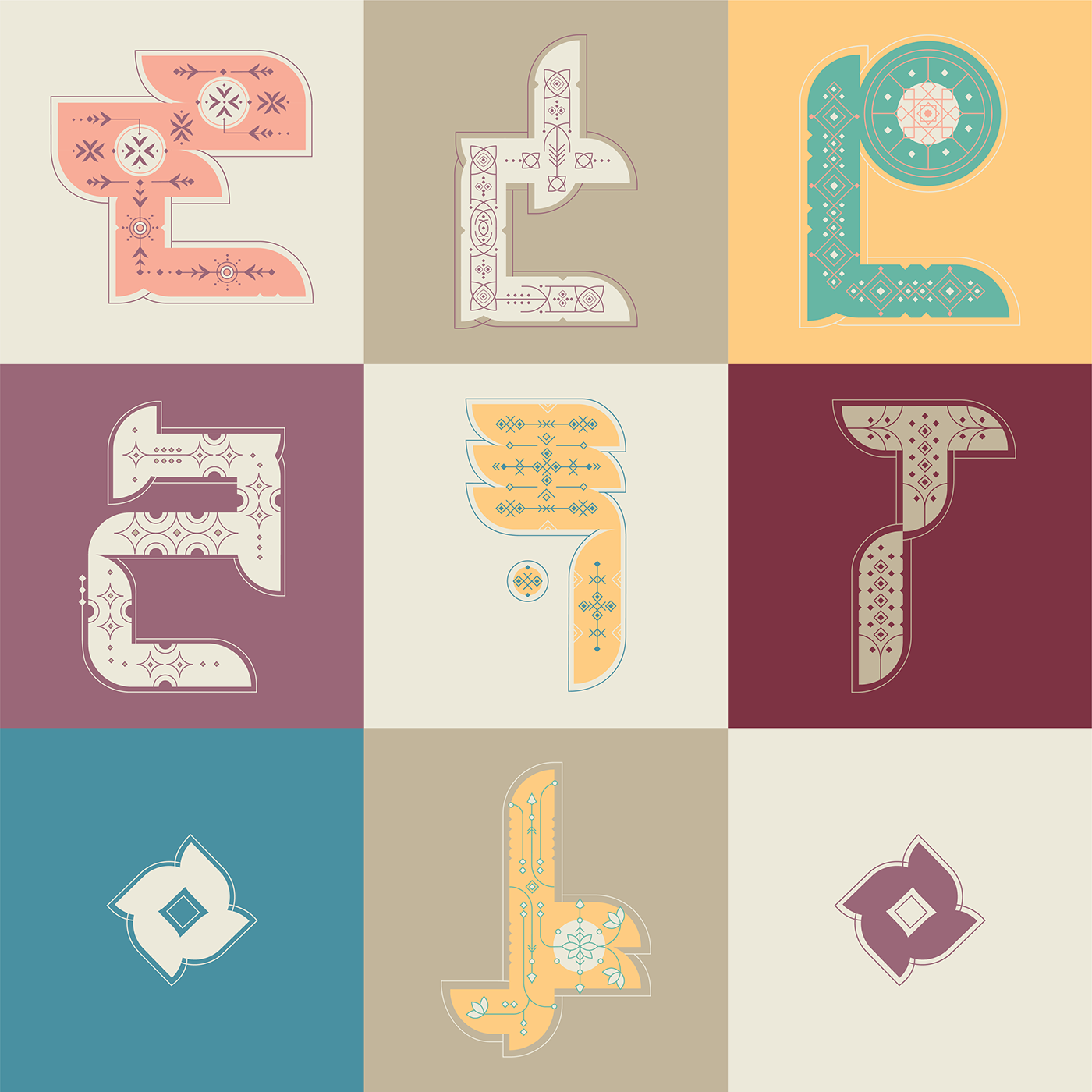 letters type
