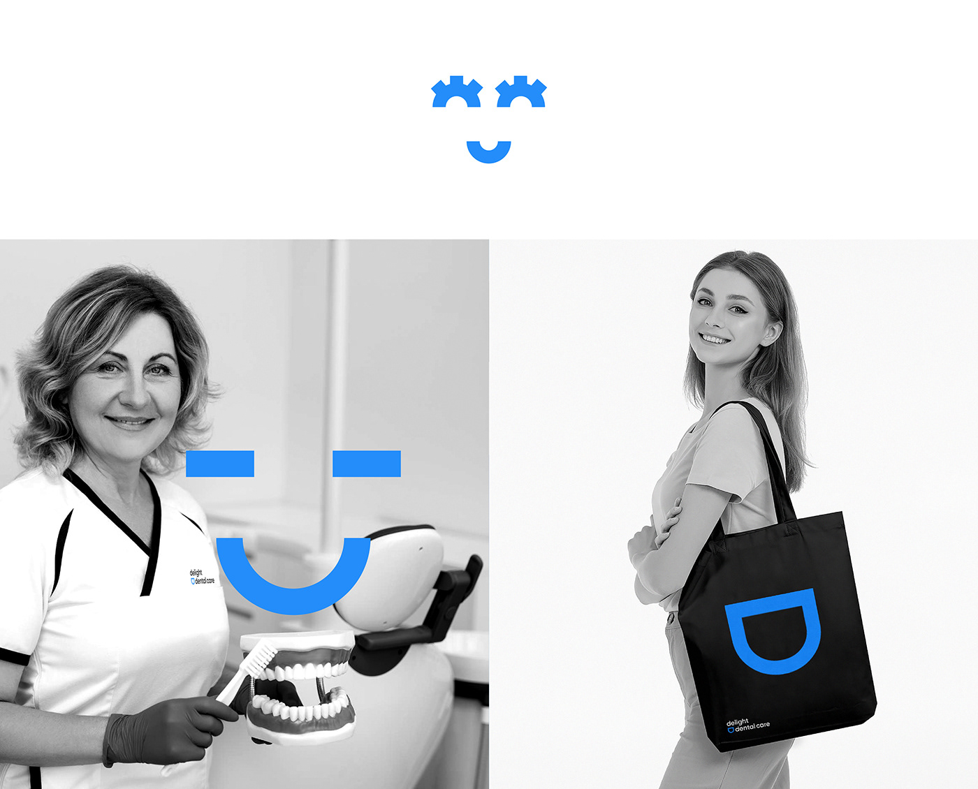 blue black brand identity branding  dental branding  dental web design family dental branding landing page Logo Design UI/UX Web Design 