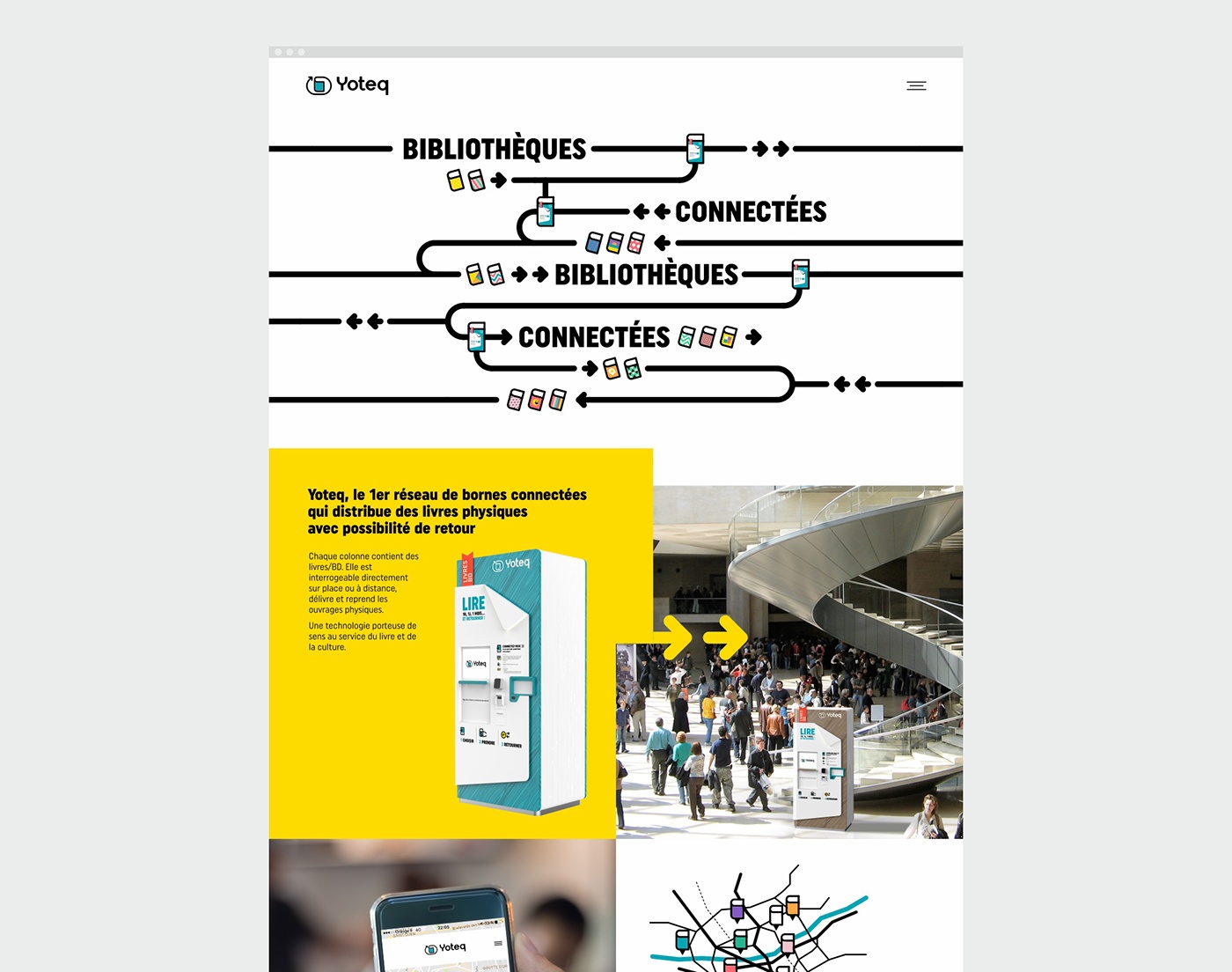 books library culture Startup innovation france Smart tech