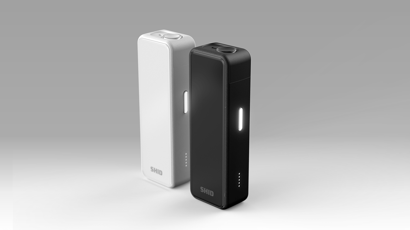 3D Visualization cigarette concept industrial design  product design  3D industrial products concept design