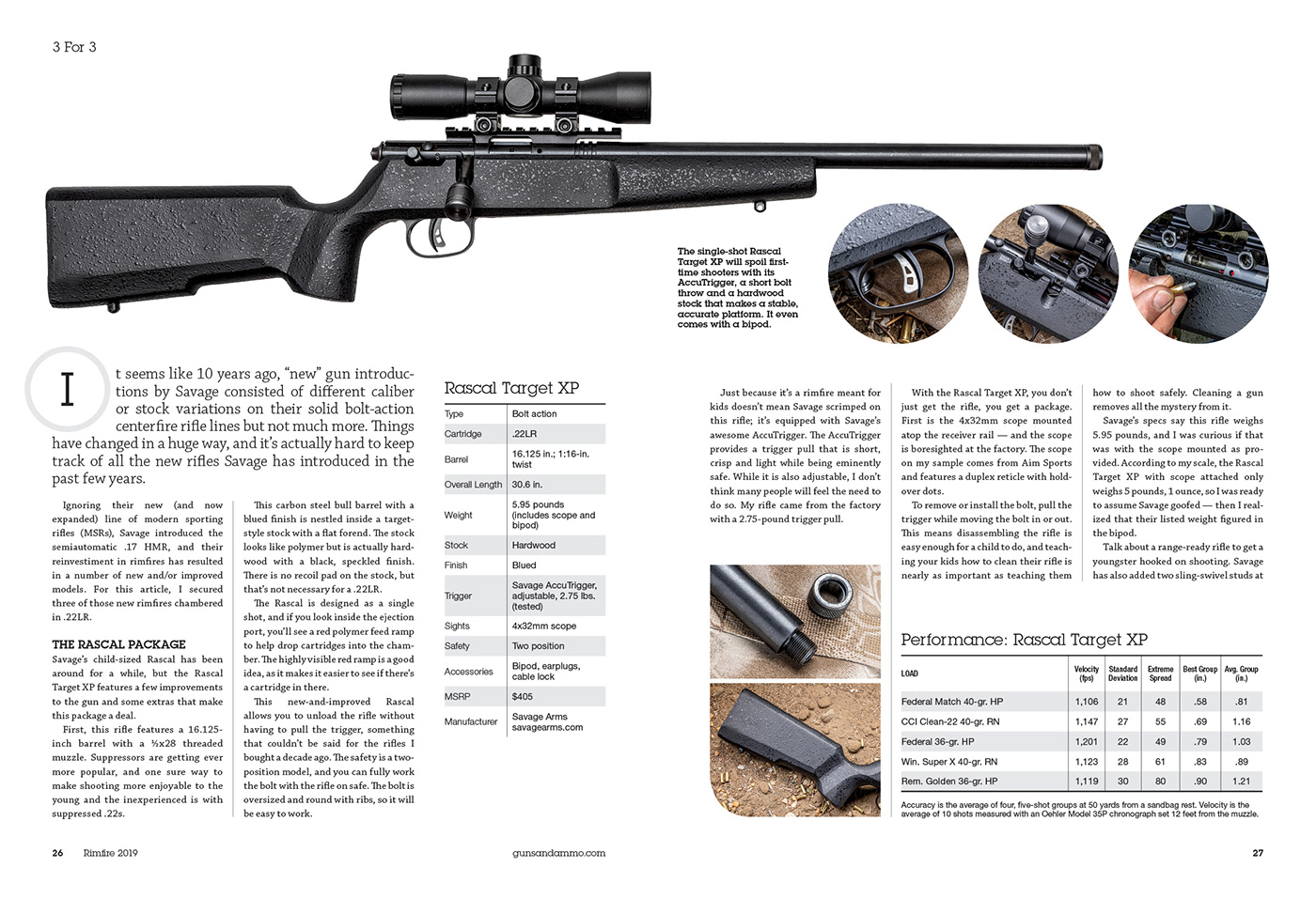 Rimefire guns .22 magazine Firearms