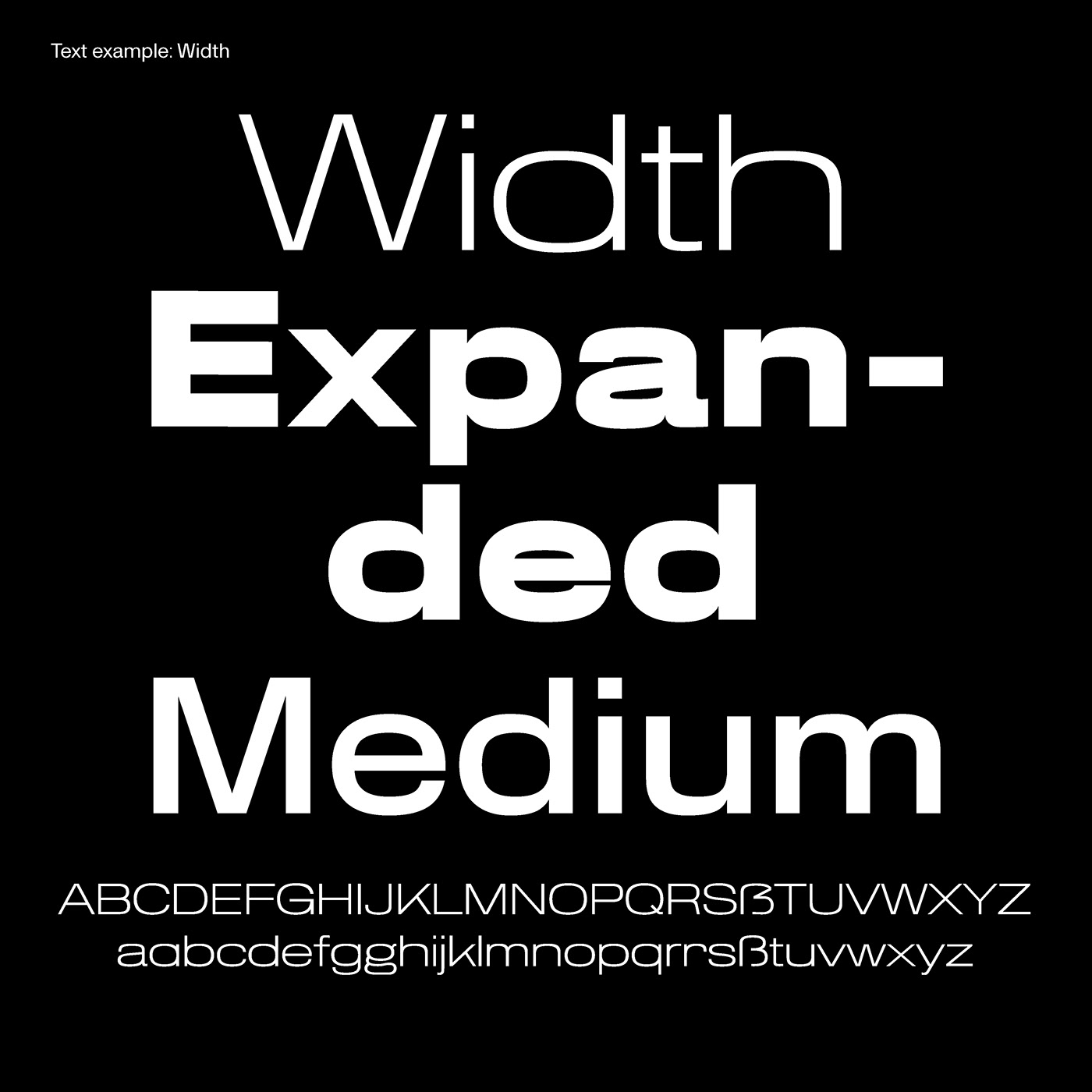 Bagage: Width example
