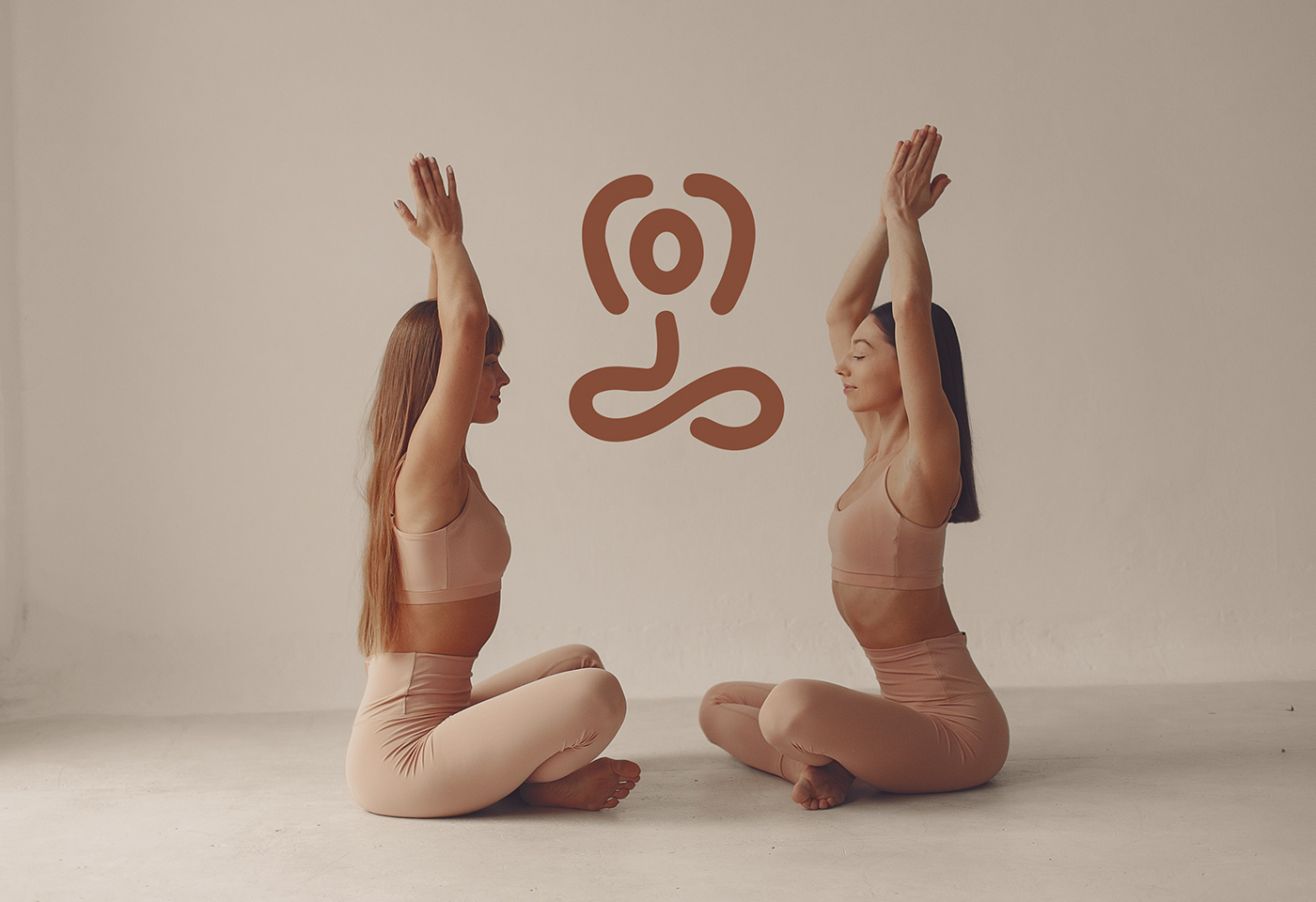 brand identity Logo Design Logotype meditation Yoga yoga branding yoga studio