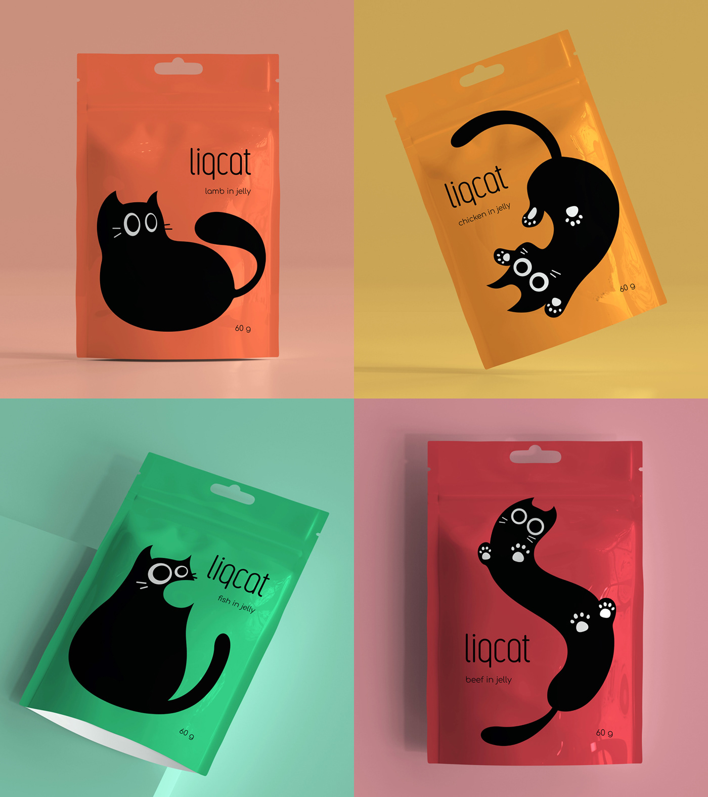 brand identity branding  Cat identity ILLUSTRATION  pet food Pet food design Pet Food Packaging pets wet food