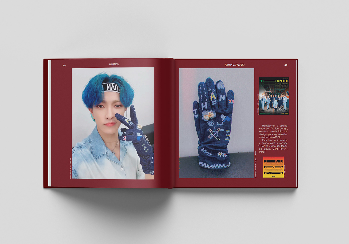 ateez the boyz SHINee NCT WAYV design editorial design  Layout book kpop concept