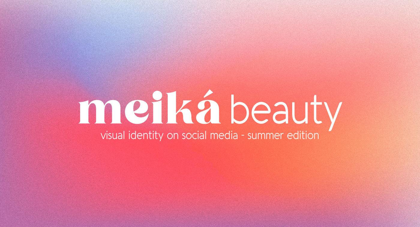 beauty beleza gradient makeup maquiagem rede social skincare social media Social Media Design visual identity