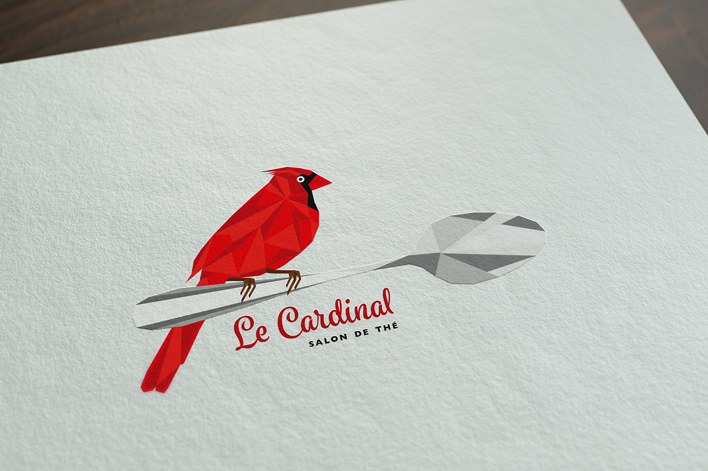 logo Logo Design branding  tea room restaurant car wrap cardinal typography  