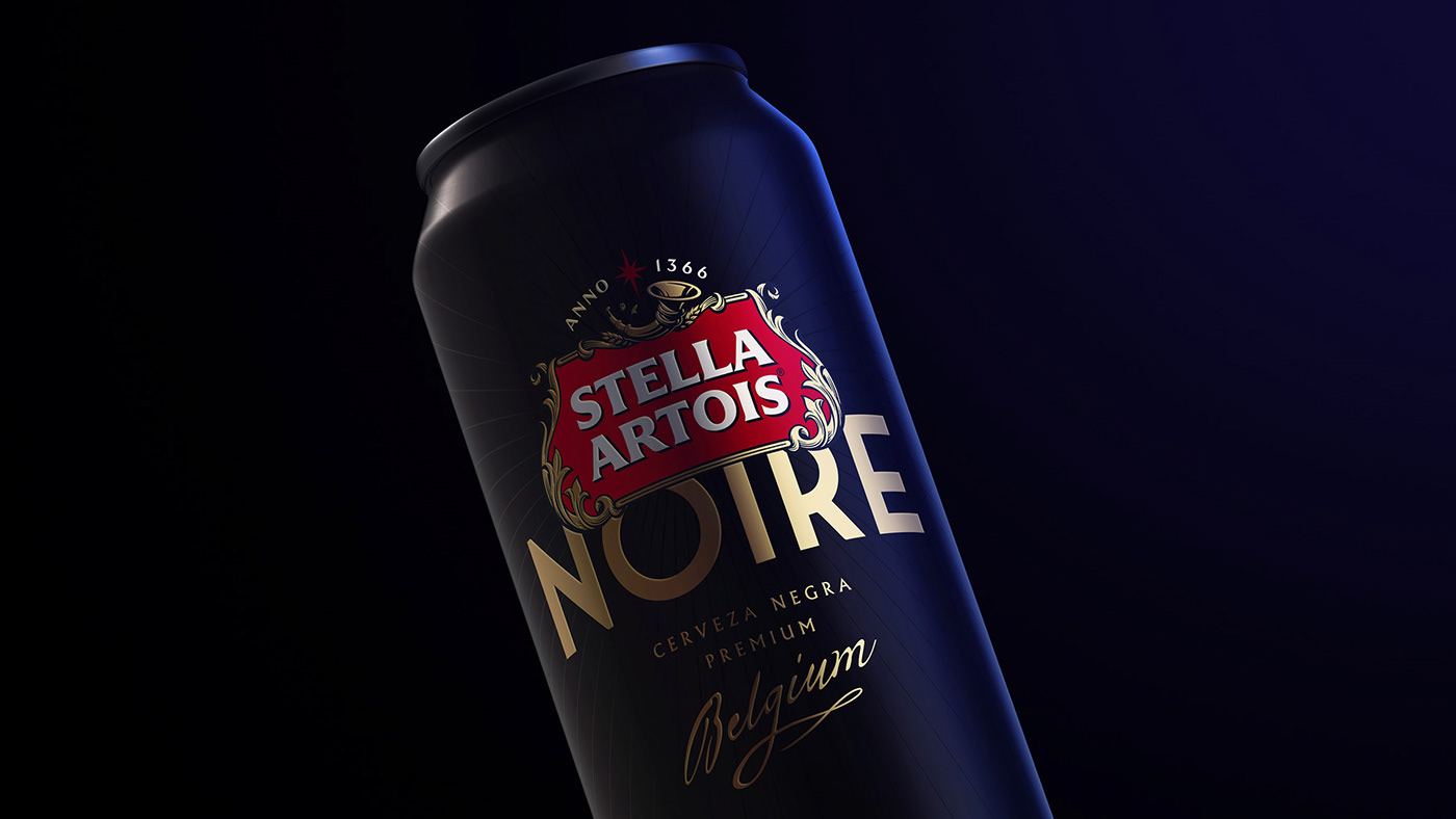 artois beer can Label minimal oveja Stella