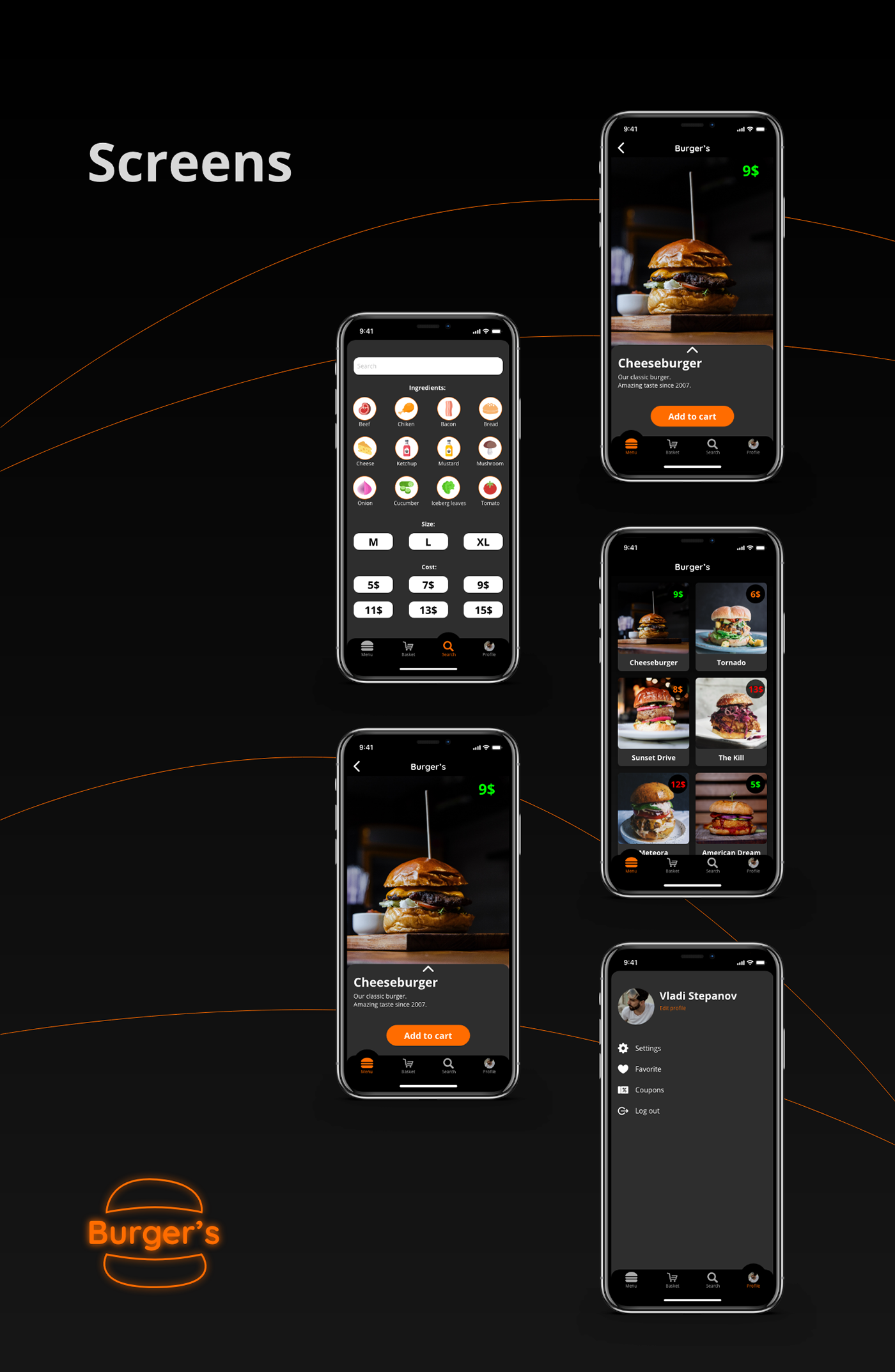 design development app adobe Figma elatesoftware Food  ios android