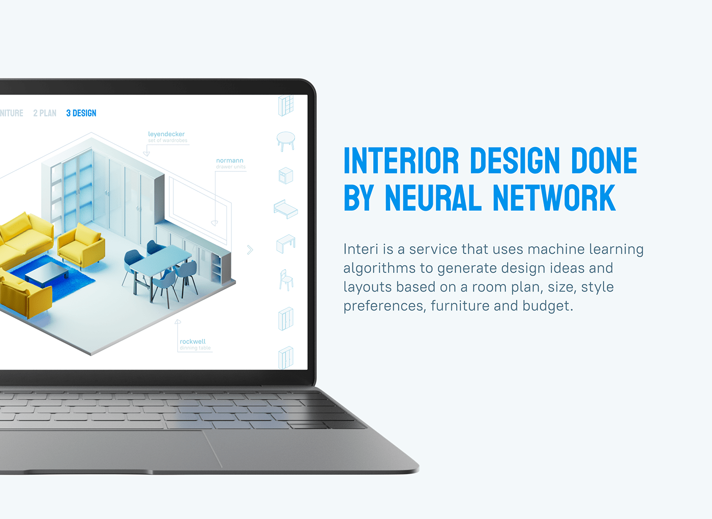 concept design Interface interior design  neural network ui design UI/UX user interface Web Design  Webdesign