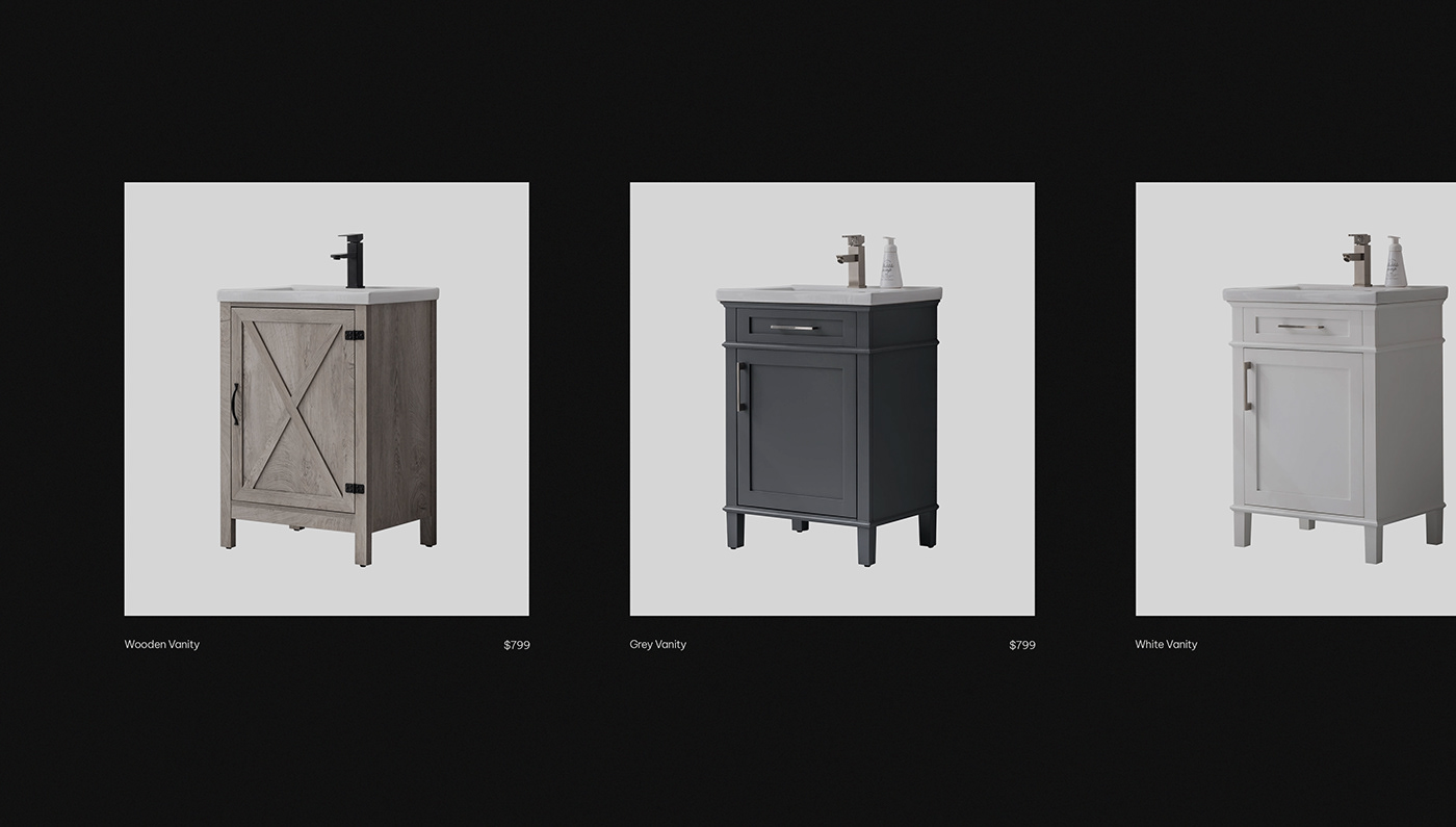 E COMMERCE Home Furniture Interior luxury branding vanity bathroom home accessories logo premium Rug