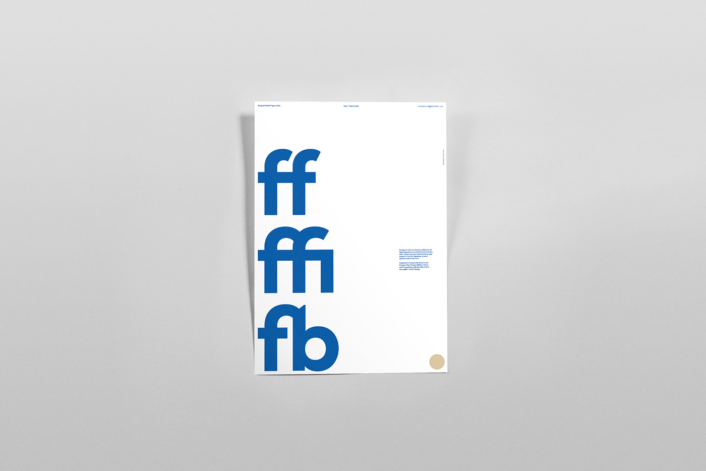 type atelier type Typeface type foundry poster
