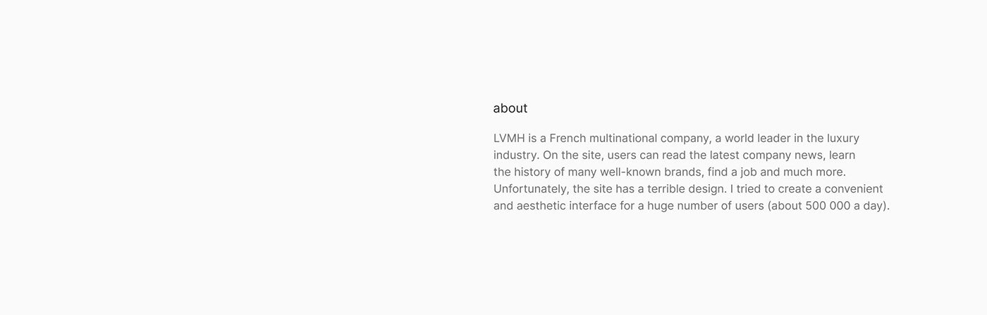 company corporate design redesign UI ux Web Website Fashion  Interface
