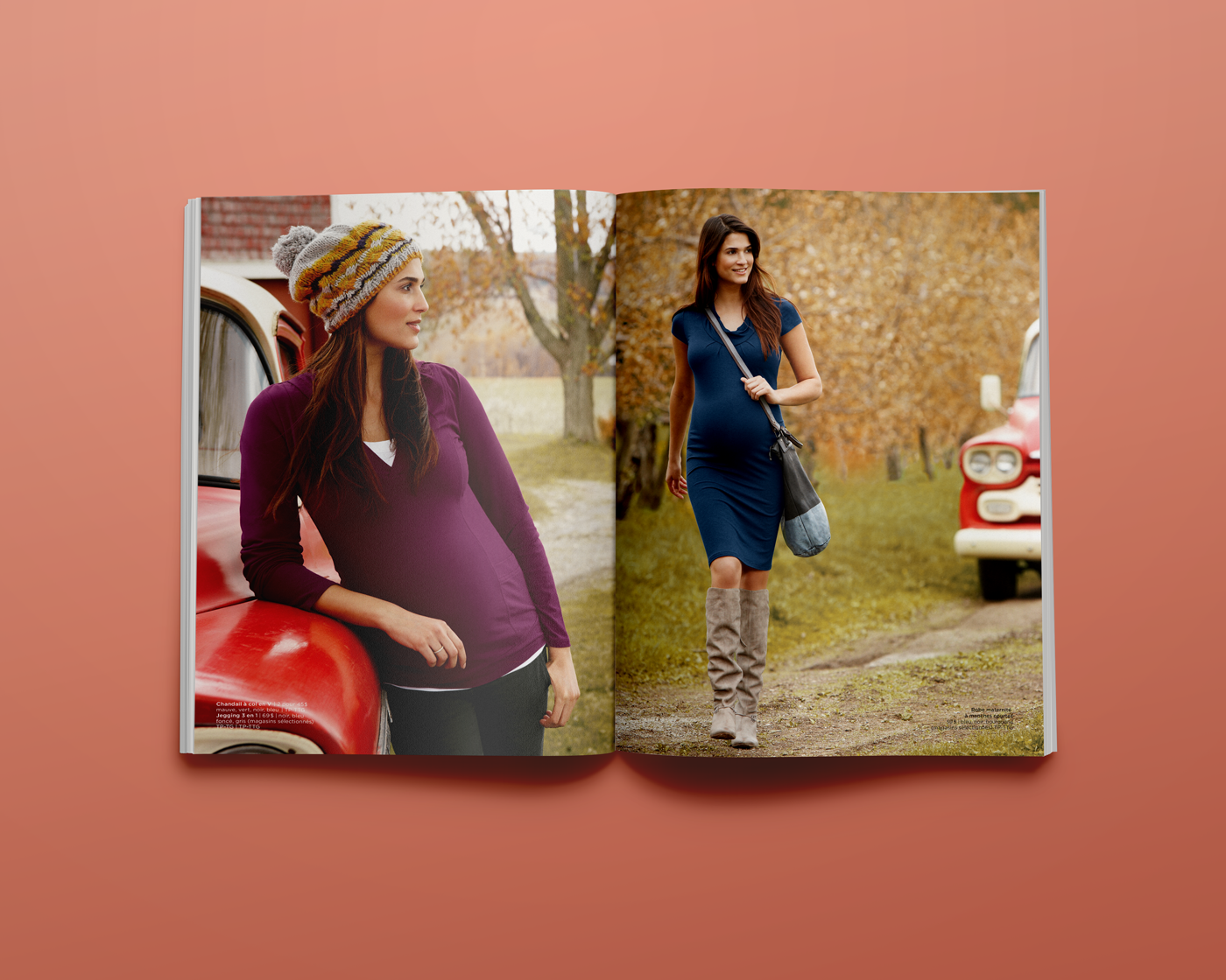 magazine maternity print spring Fall Fashion Photoshoot