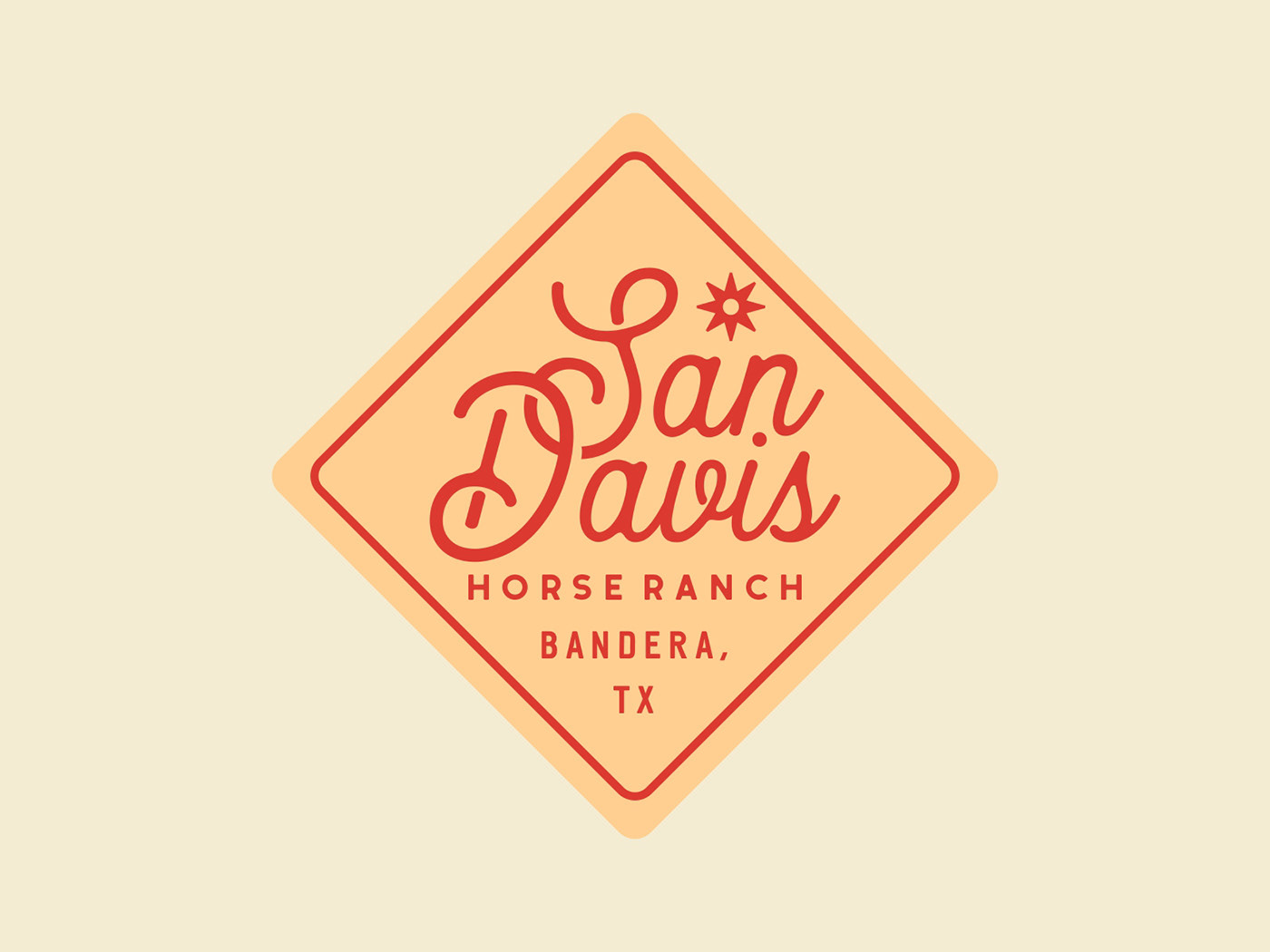 branding  Horse Ranch ranch Badges apparel merchandise vintage texas typography   brand identity