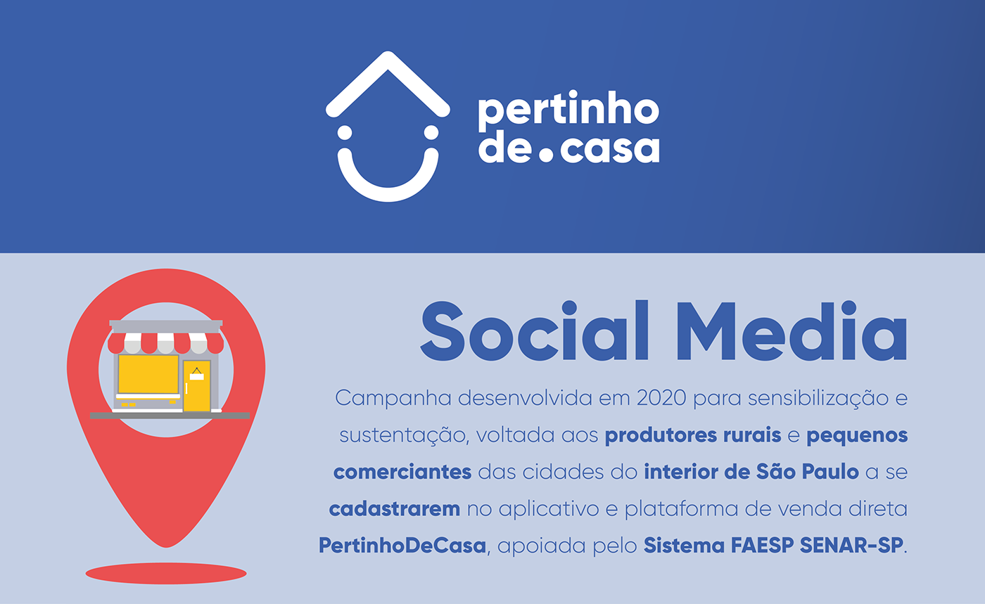pertinhode.casa social media design