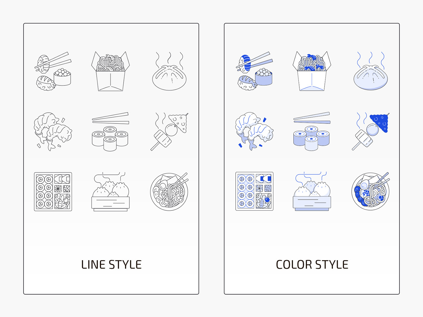 Asian Food Food Icons free icon set free icons freebie Icon icon pack icon set icons free vector icons